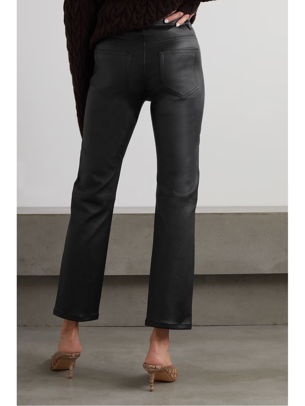 Joseph ‘Den’ Leather Pants - Picture 2 of 13